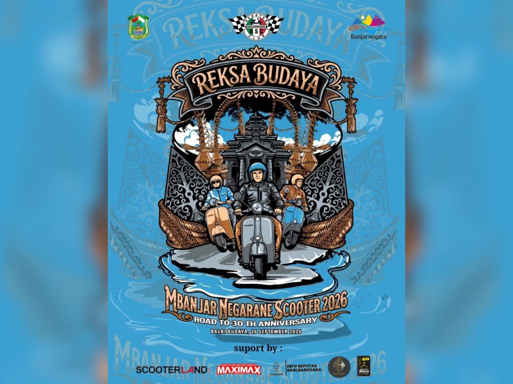 Reksa Budaya: Rayakan HUT ke-29 Banjarnegara Scooter Club
